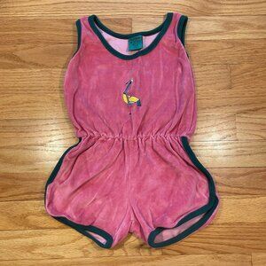 Raspberry Republic Velour Jumpsuit